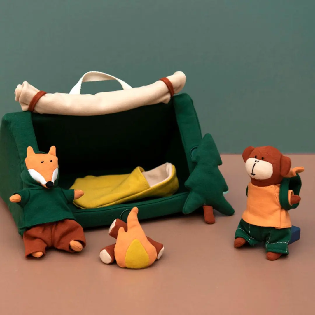 Trixie Puppet World L Camping Rollenspel - Multicolor