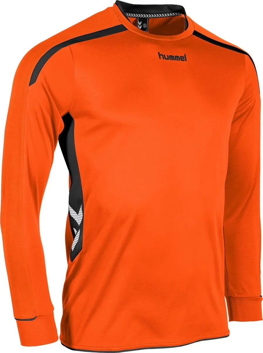 Hummel Preston Sportshirt - Oranje - Maat 128