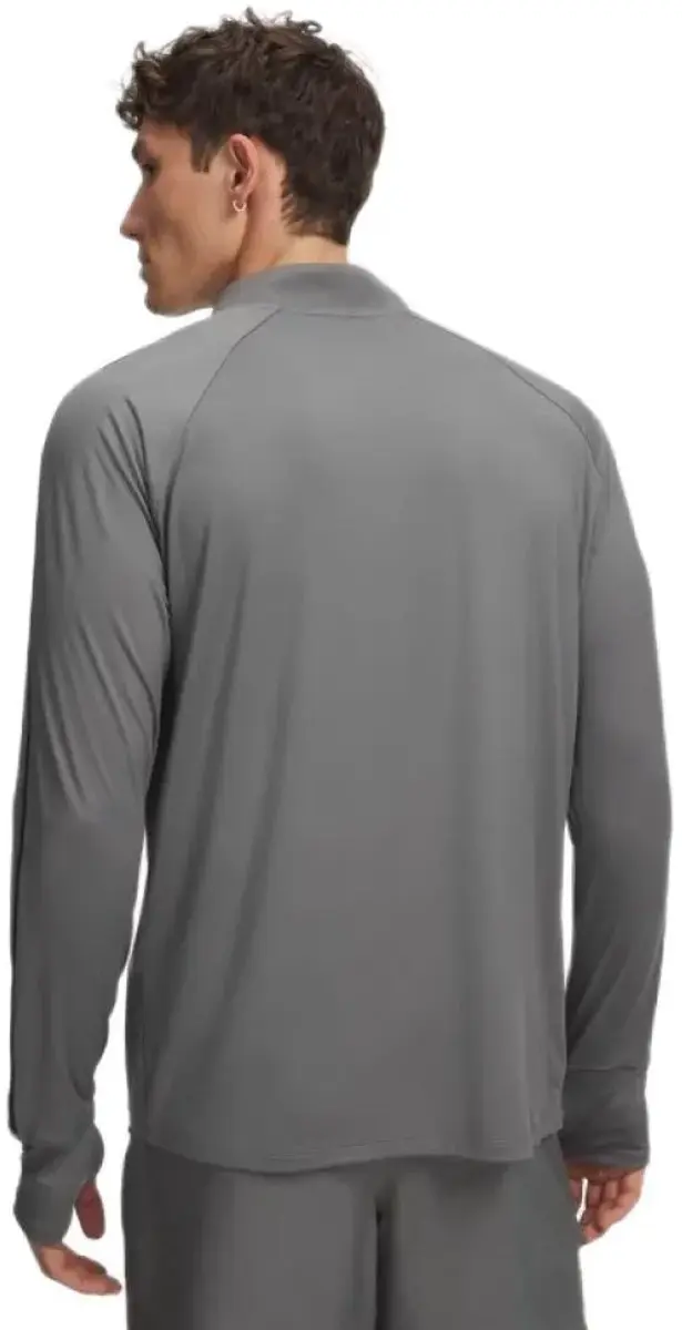 Under Armour Velociti Sweatshirt - Halve Rits - L - Grijs/Reflecterend
