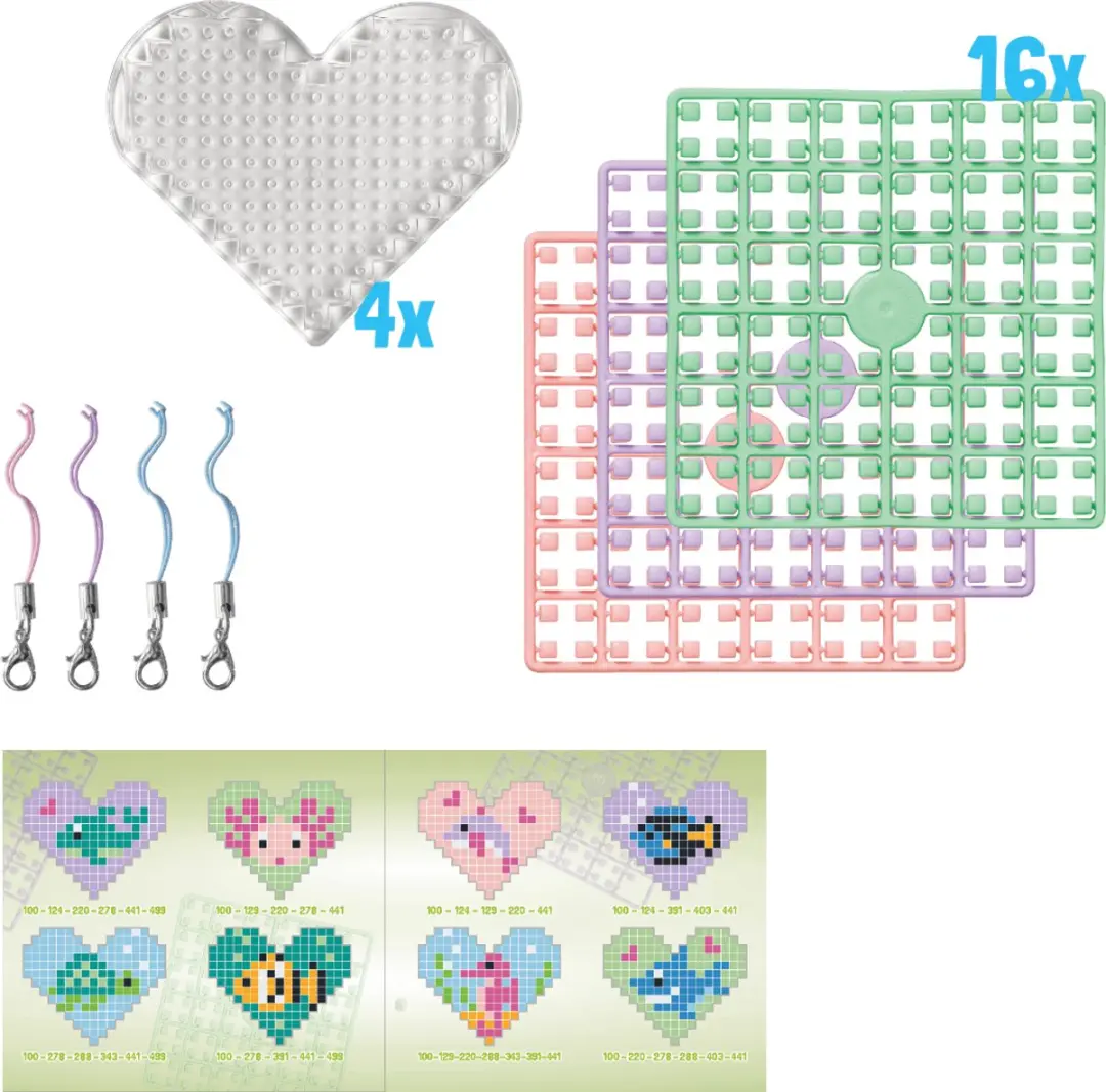Pixelhobby Harten Thema Box Zeedieren - Multi