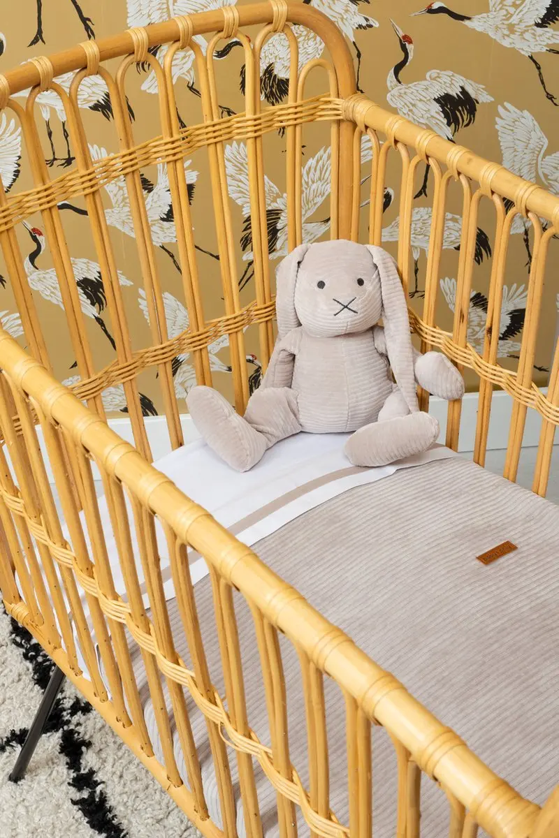 Baby's Only Knuffel Konijn Sense - Kiezelgrijs - 25x25 cm