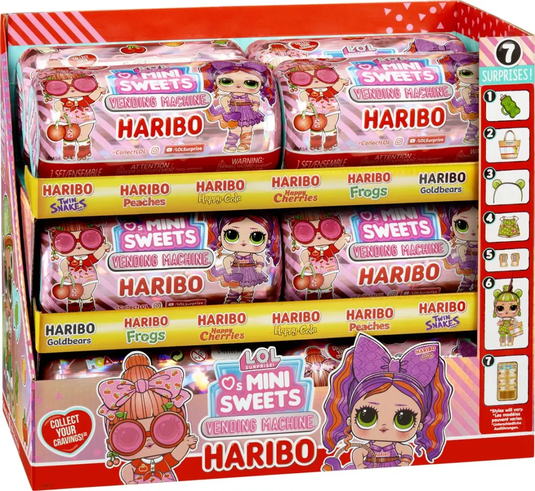 LOL! Surprise! Loves Mini Sweets Haribo Minipop - 9,7 cm - Multikleur