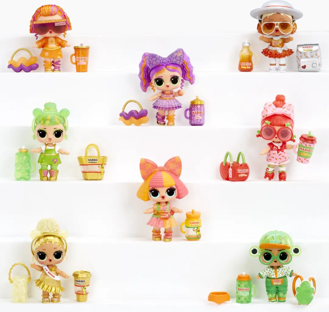 LOL! Surprise! Loves Mini Sweets Haribo Minipop - 9,7 cm - Multikleur