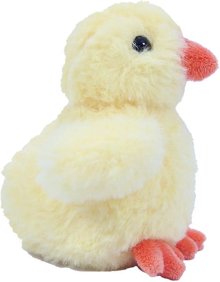 PIA Soft Toys Pluche Kuikens - 6 Stuks Geel 12cm
