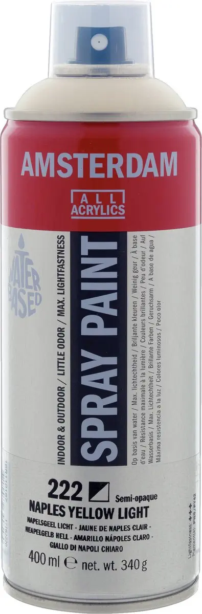 Talens Spraypaint 222 Napelsgeel Licht