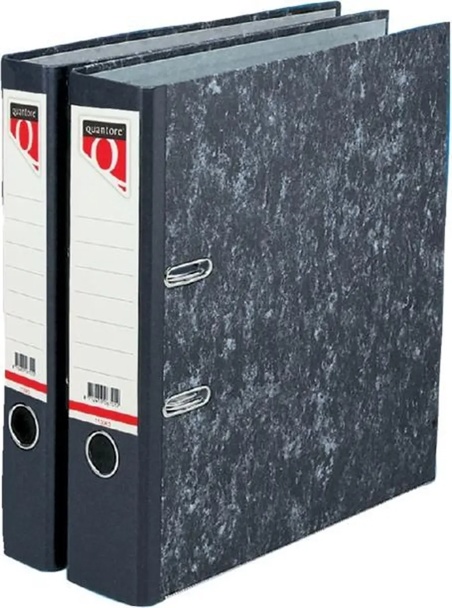 Quantore A4 Ordner Karton Gewolkt 80mm