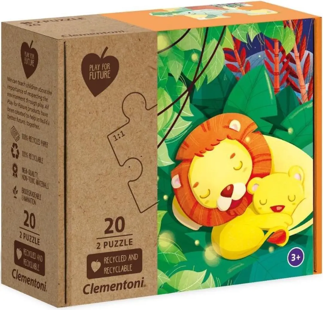 Clementoni Jungle Junior Legpuzzel 40 Stuks