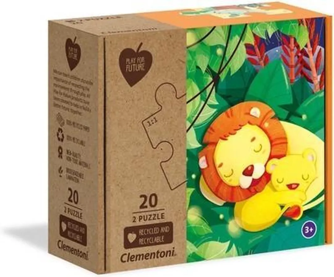 Clementoni Jungle Junior Legpuzzel 40 Stuks - Multicolor