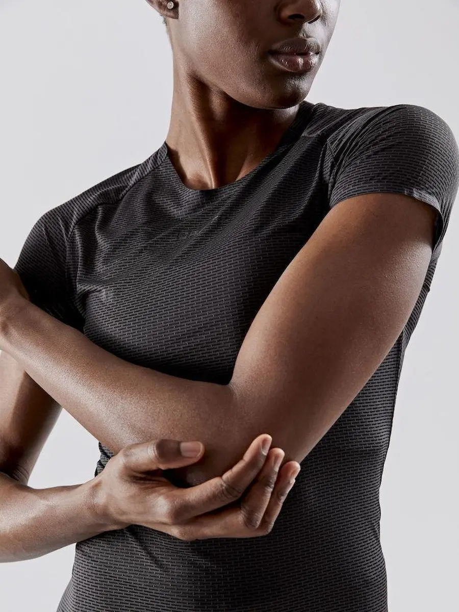 Craft Pro Dry Nanoweight Shirt Dames XXL - Zwart