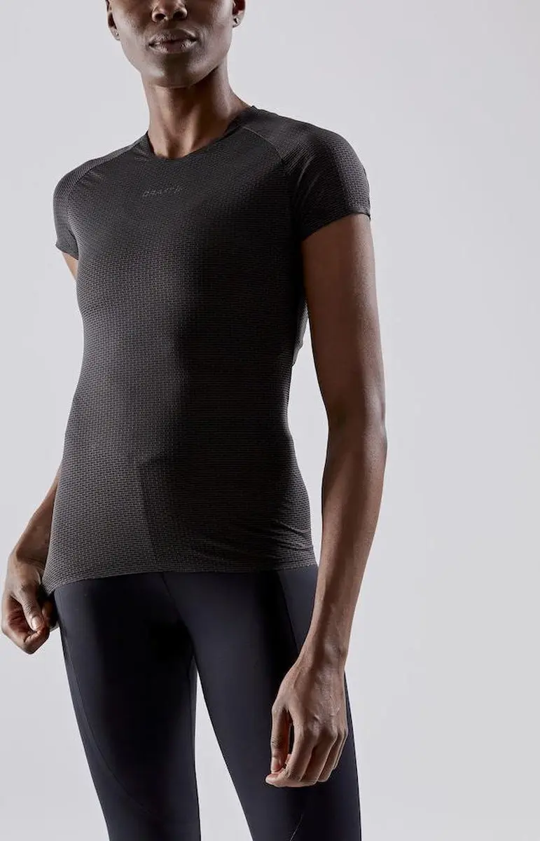 Craft Pro Dry Nanoweight Shirt Dames XXL - Zwart