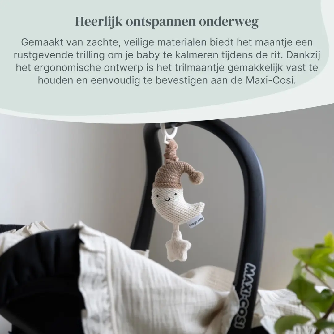 Baby's Only Trilmaantje Heaven Trilfiguur - Clay/Warm Linen