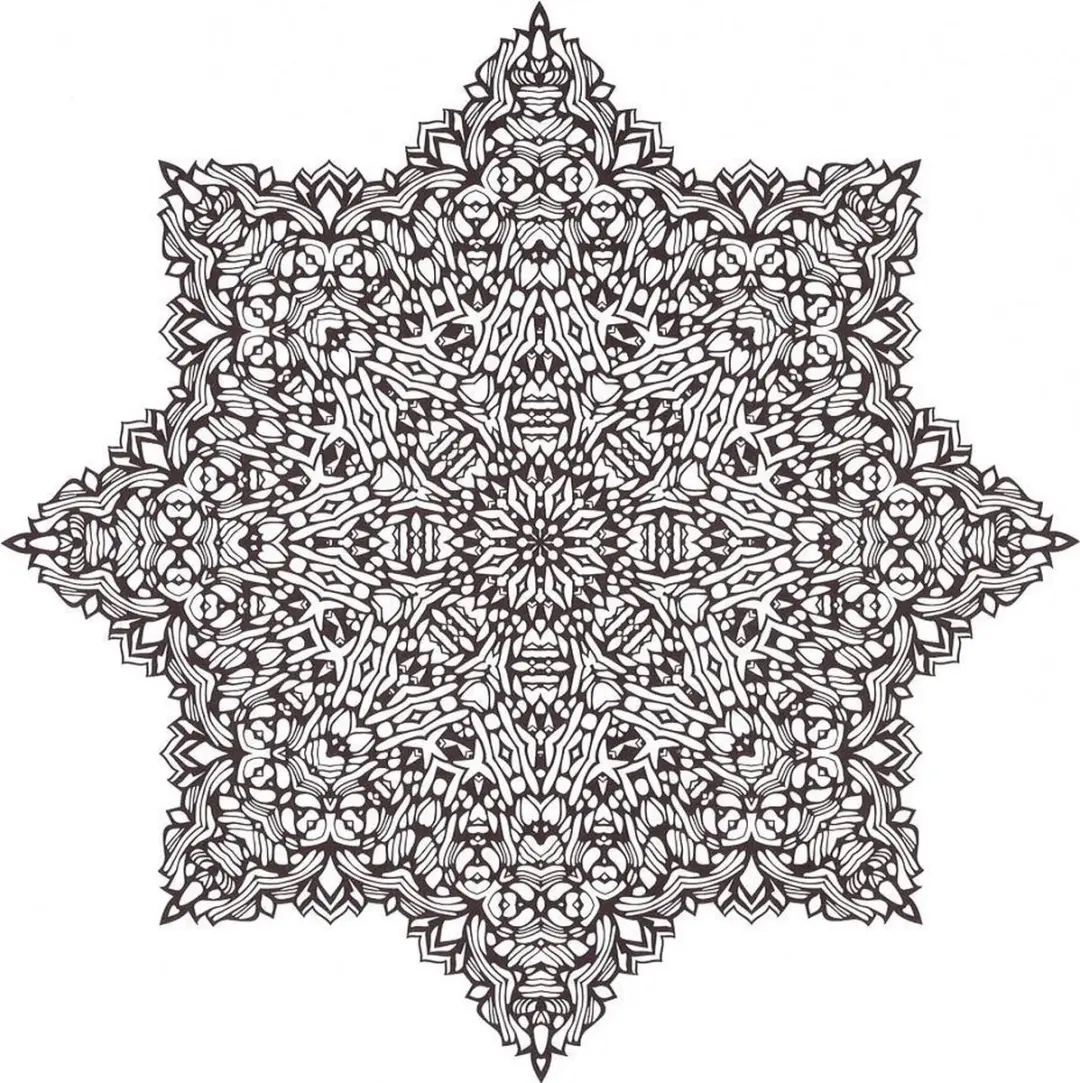 Craft Mandala Cards Kleurboek Sensations Blauw