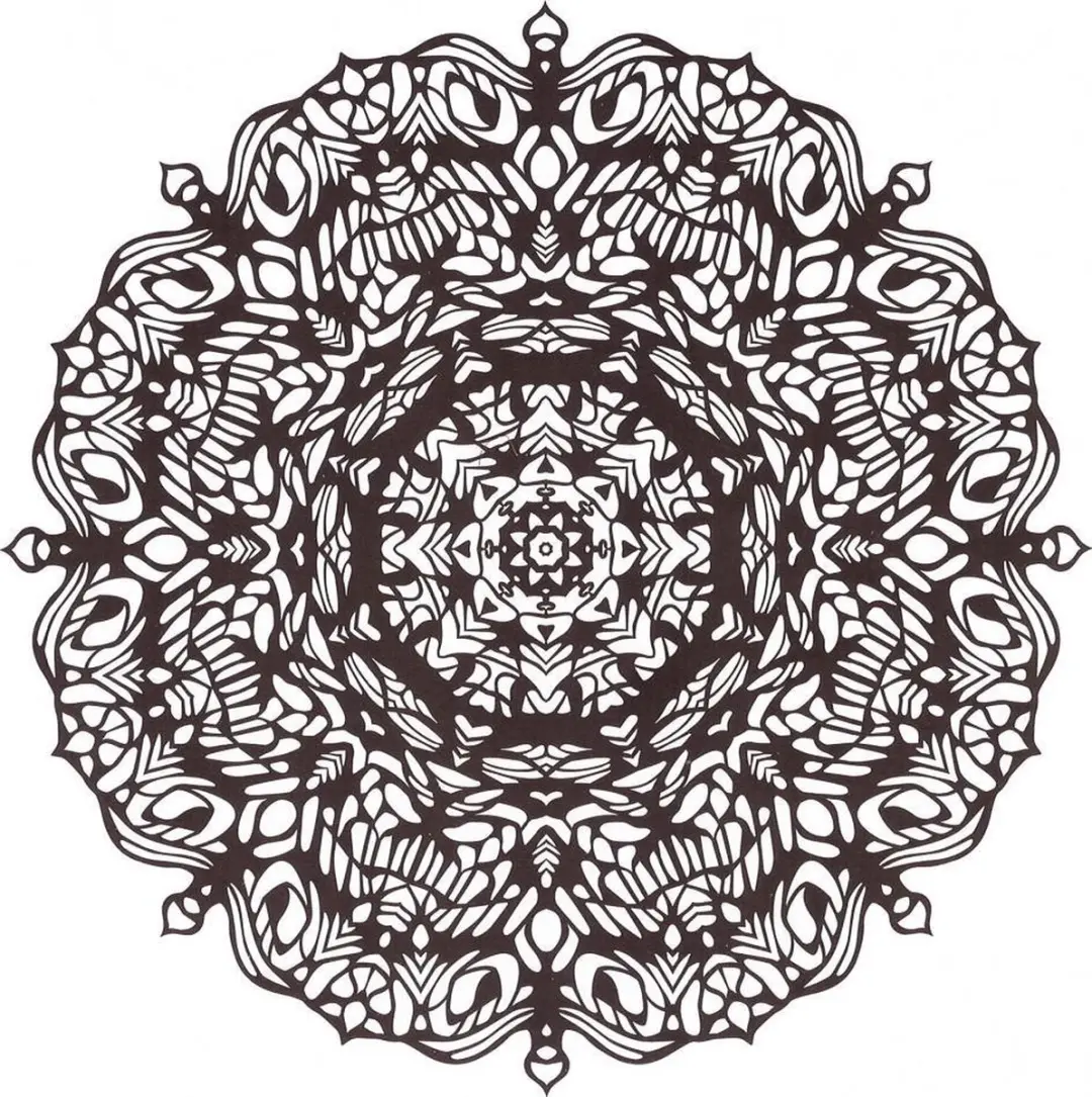Craft Mandala Cards Kleurboek Sensations Blauw
