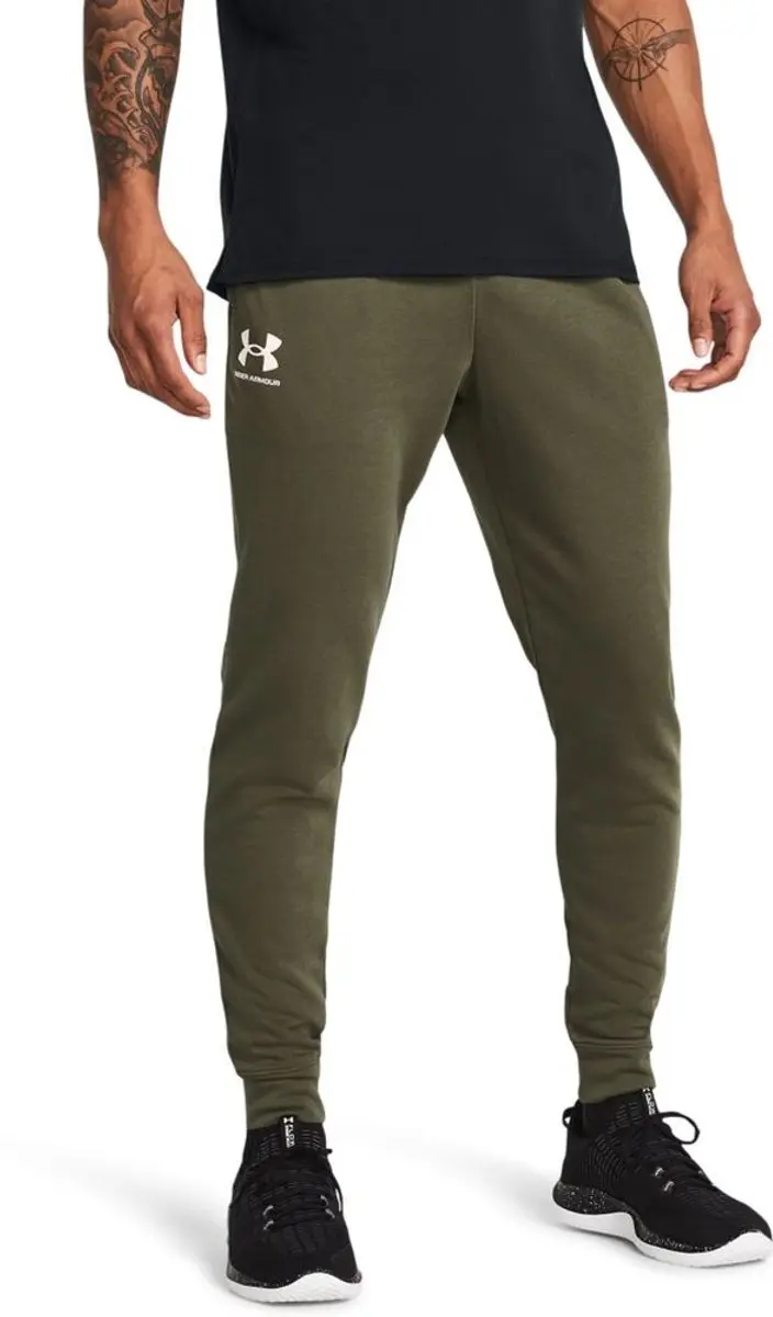 Under Armour Rival Terry Jogger Marine OD Green - 390 - XXL