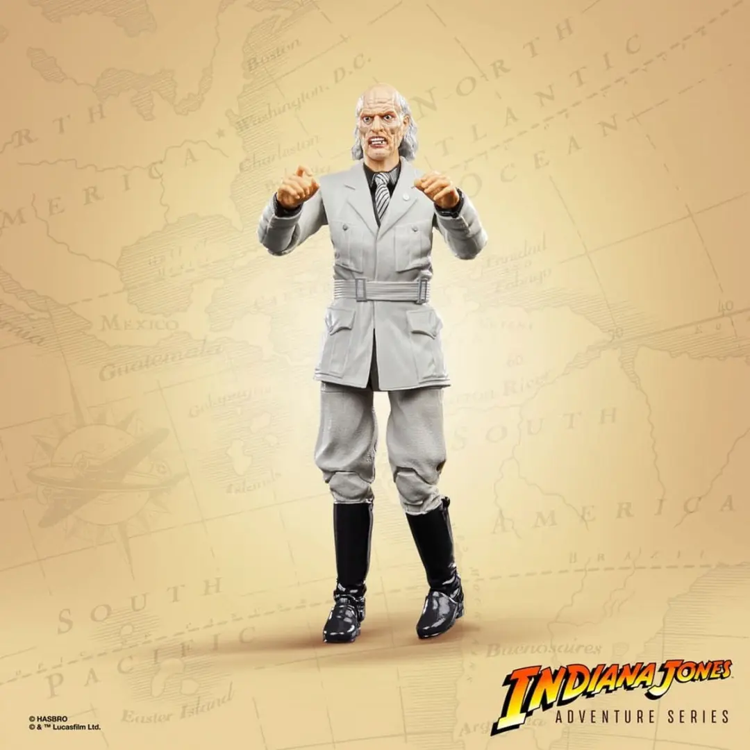 Hasbro Indiana Jones Adventure Series Walter Donovan Actiefiguur 15cm - Multicolor