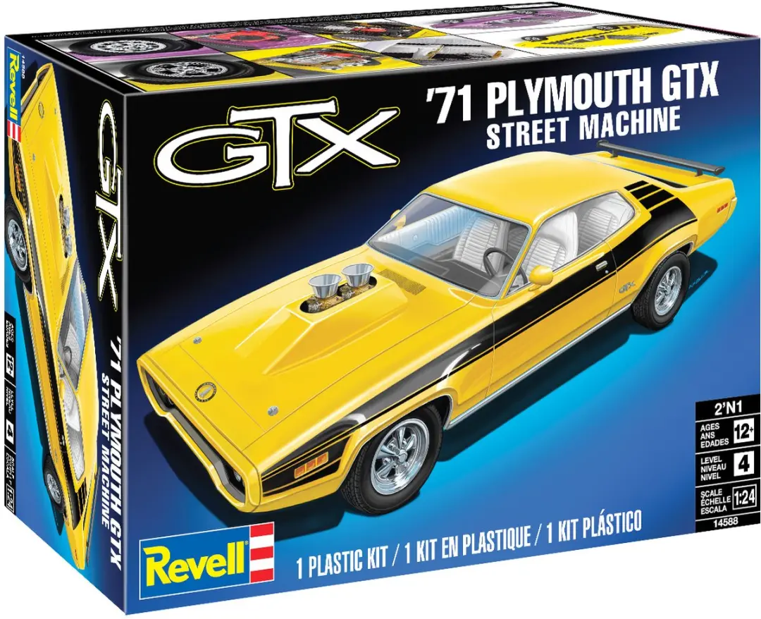 Revell 14588 Plymouth Satellite GTX 1971 Modelbouwpakket