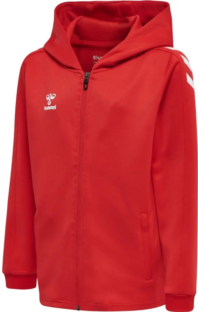 Hummel Kinder Hoodie Hmlcore Xk Poly Zip Hood Sweat Kids True Red-164