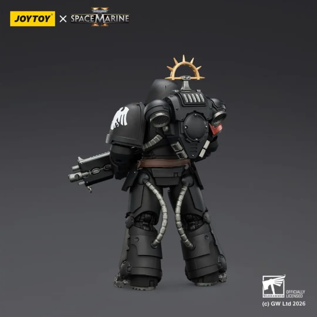 Joy Toy Warhammer 40K Raven Guard Heavy Intercessor JT03707 - 13cm Multicolor