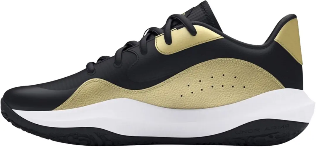 Under Armour Lockdown 7 Low Sportschoenen 3027646-001 - Maat 44 - Zwart/Goud