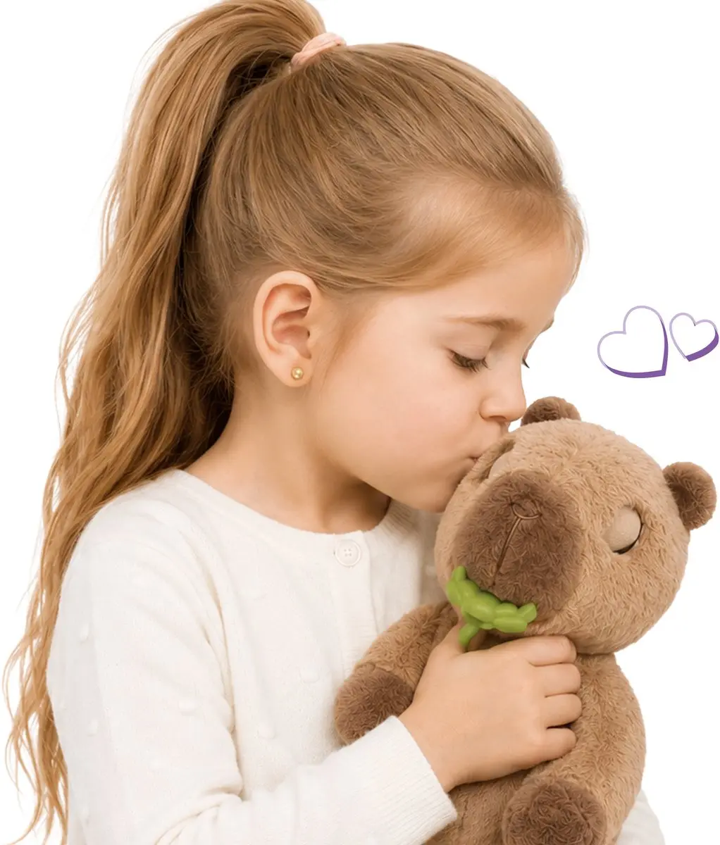 Imc Toys Baby Paws Capibara Interactieve Pluchen Knuffel - Bruin - afbeelding 6 van 6