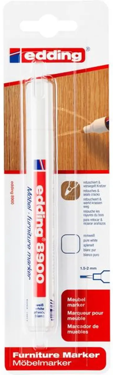 edding 8900 Meubelstift Spierwit