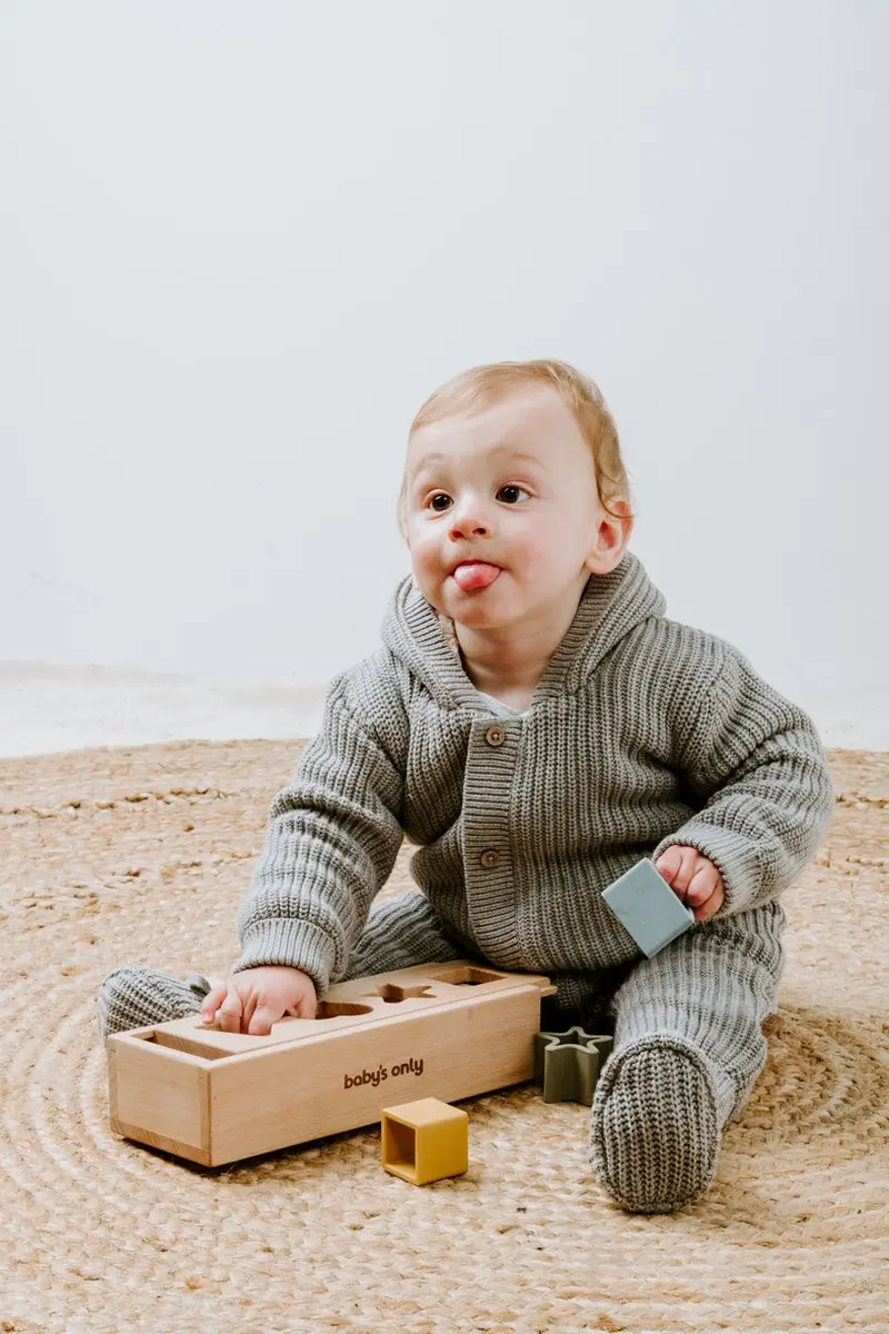 Baby's Only Houten Vormenstoof Earth - 4 Stuks