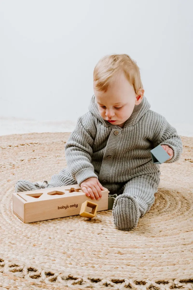 Baby's Only Houten Vormenstoof Earth - 4 Stuks