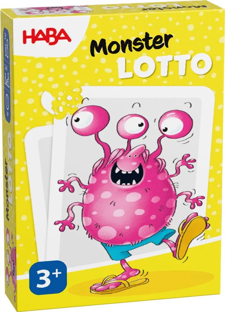 Haba Monster Lotto 3+ Kaartspel