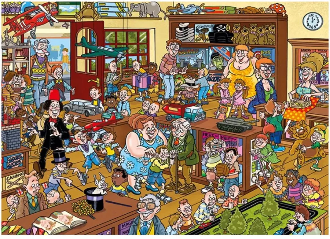 Wasgij The Toy Shop Puzzel 950 Stuks - Divers