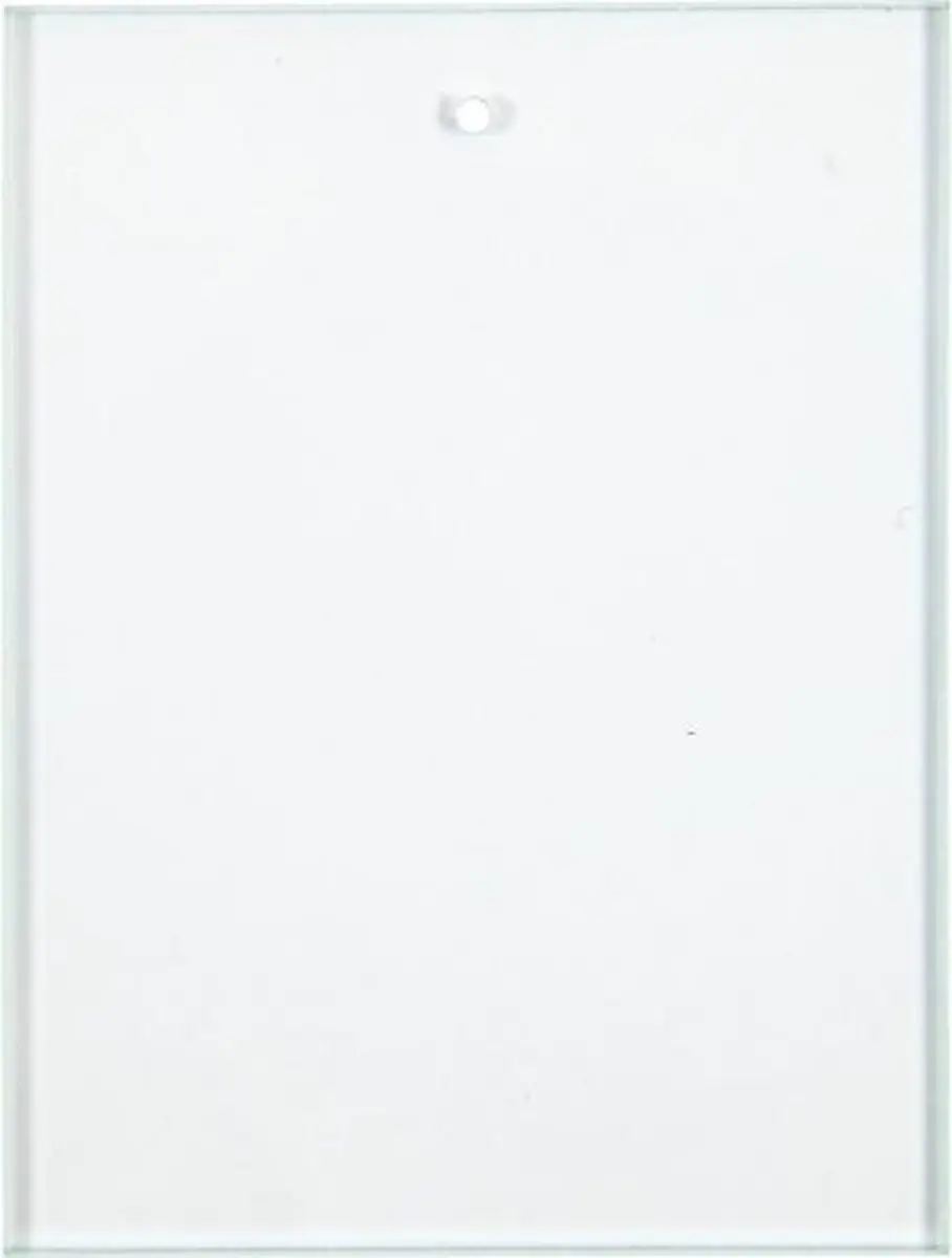 Creativ Company Creotime Glazen Plaat 10 Stuks 8x6cm Transparant