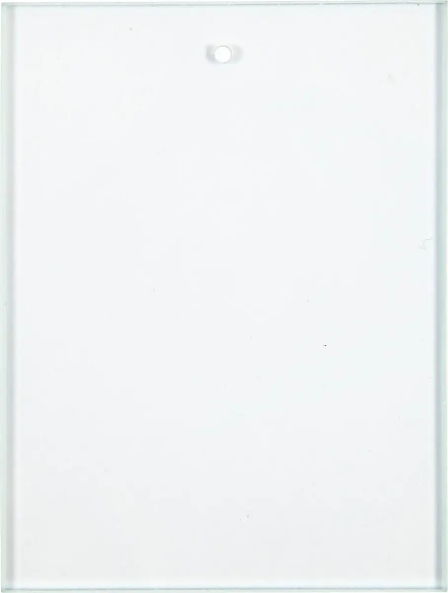 Creativ Company Creotime Glazen Plaat 10 Stuks 8x6cm Transparant
