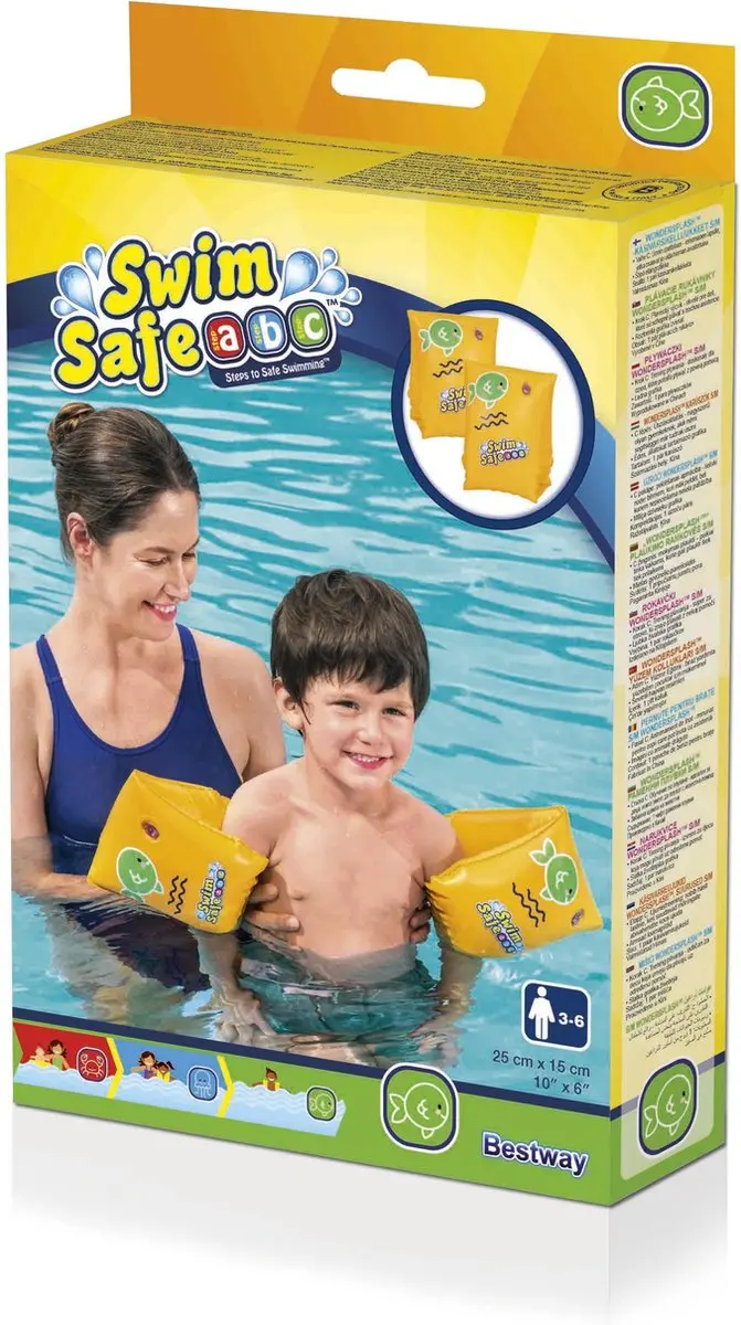 Bestway Swimsafe Kinderzwembandjes 25x15cm