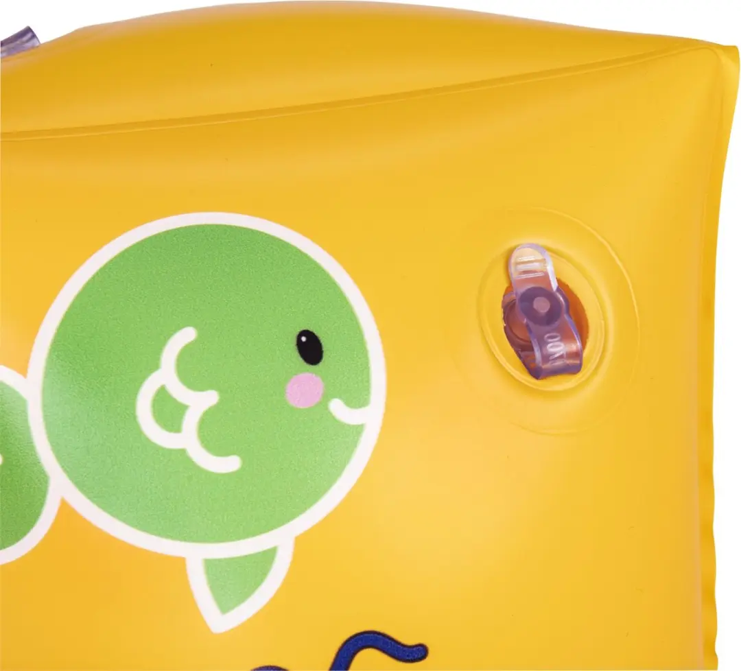 Bestway Swimsafe Kinderzwembandjes 25x15cm - Lichtgeel