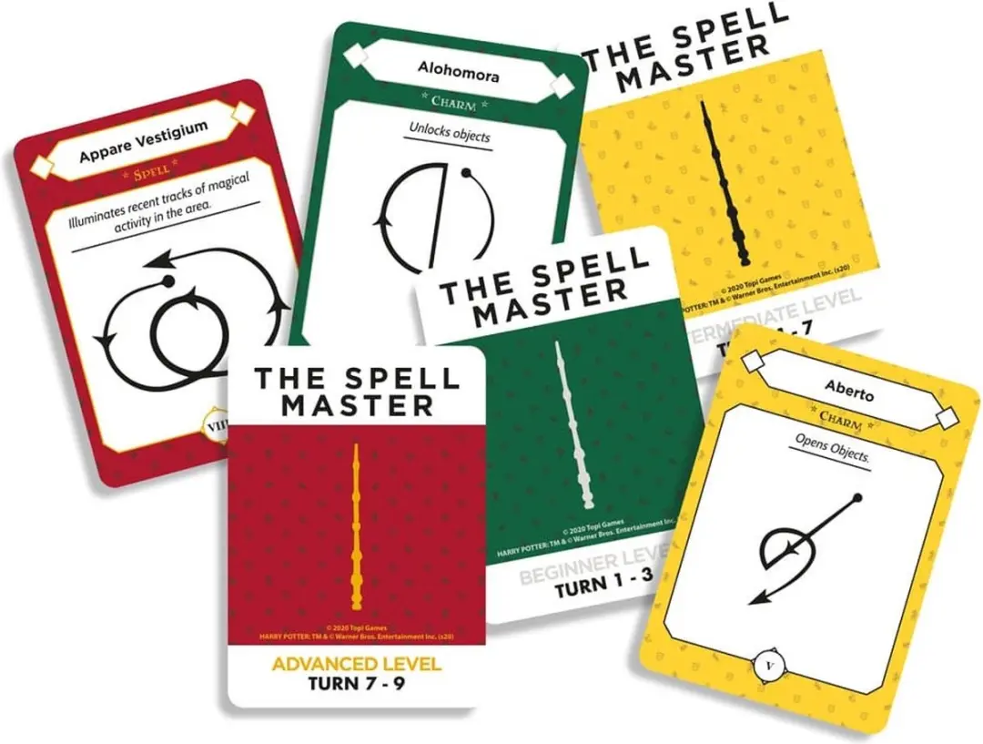 Topi Games Harry Potter Spell Master Bordspel - 2-8 Spelers