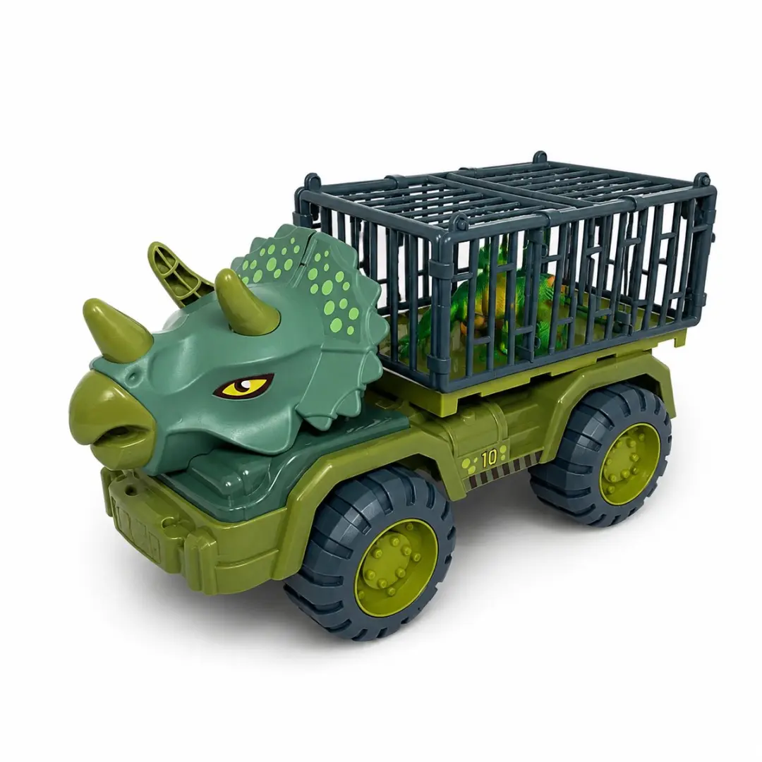 ECTEATOY Tyrannosaurus Transport Auto 6262654 - 3 Dino Figuren