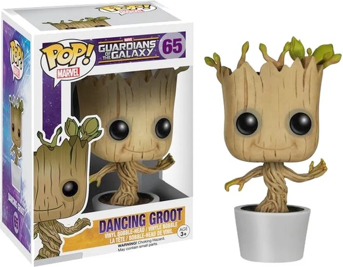 Funko Pop Marvel Dancing Groot Bobblehead