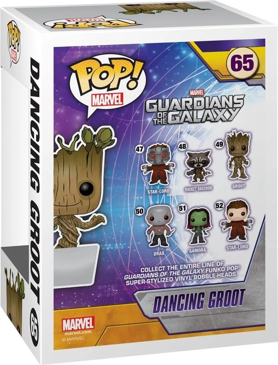 Funko Pop Marvel Dancing Groot Bobblehead
