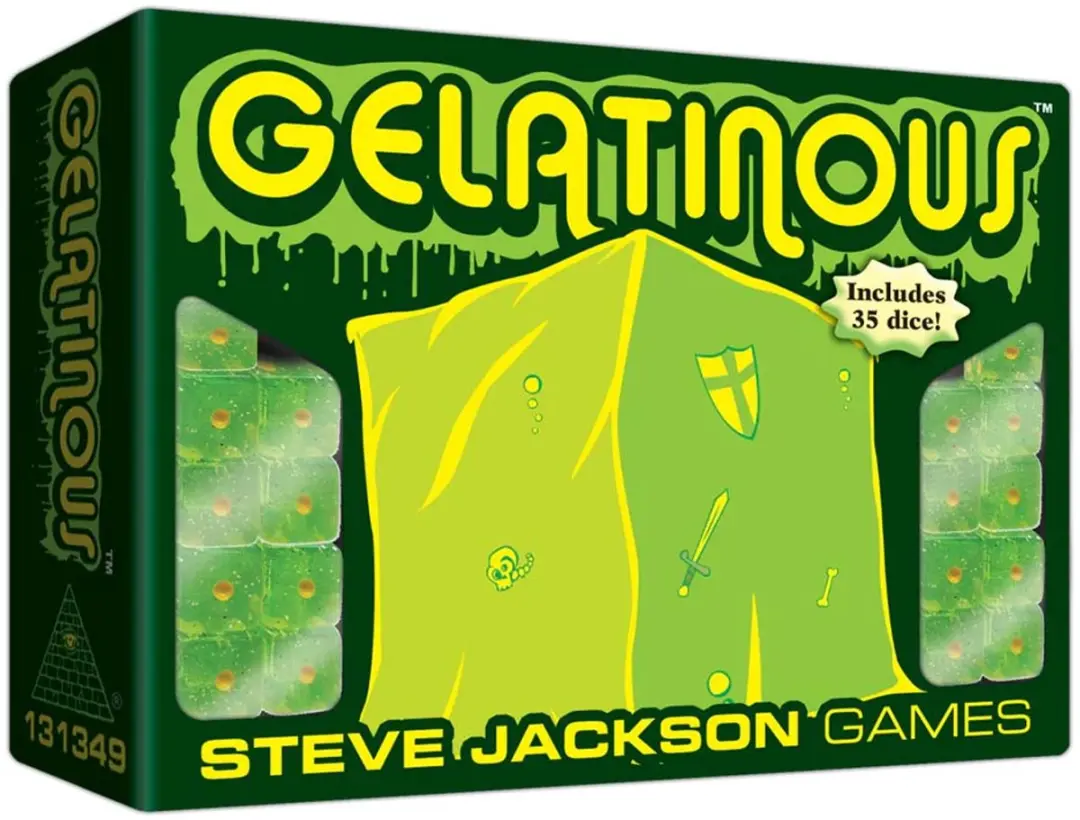Steve Jackson Games Gelatinous Dobbelspel - 35 Stenen - Multicolor