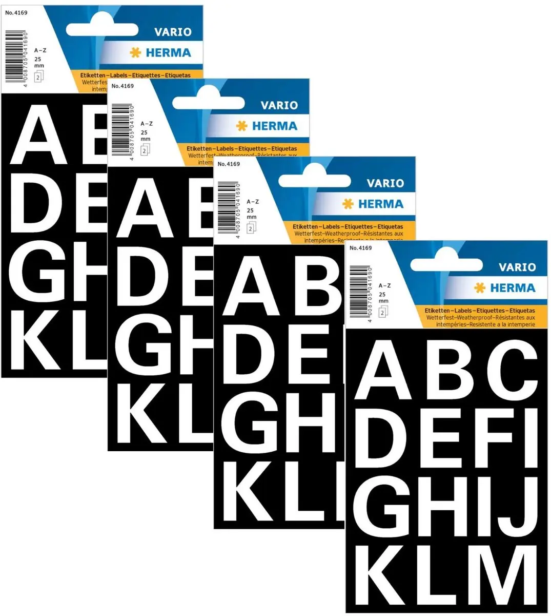 Herma Alfabet Stickers A-Z
