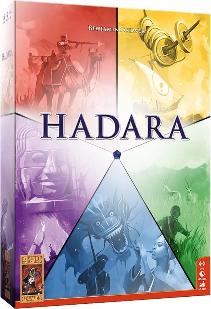 999 Games Hadara Bordspel 999-HAD01 - 2-5 Spelers