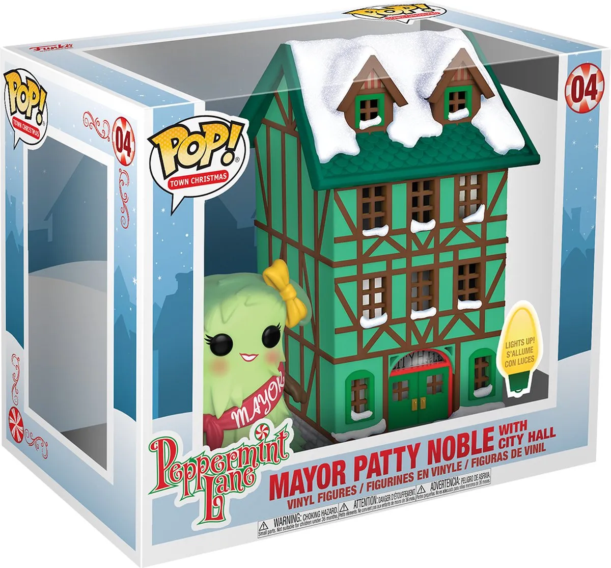 Funko POP! Town Holiday Town Hall met Mayor Patty Noble 44424 - Multicolor