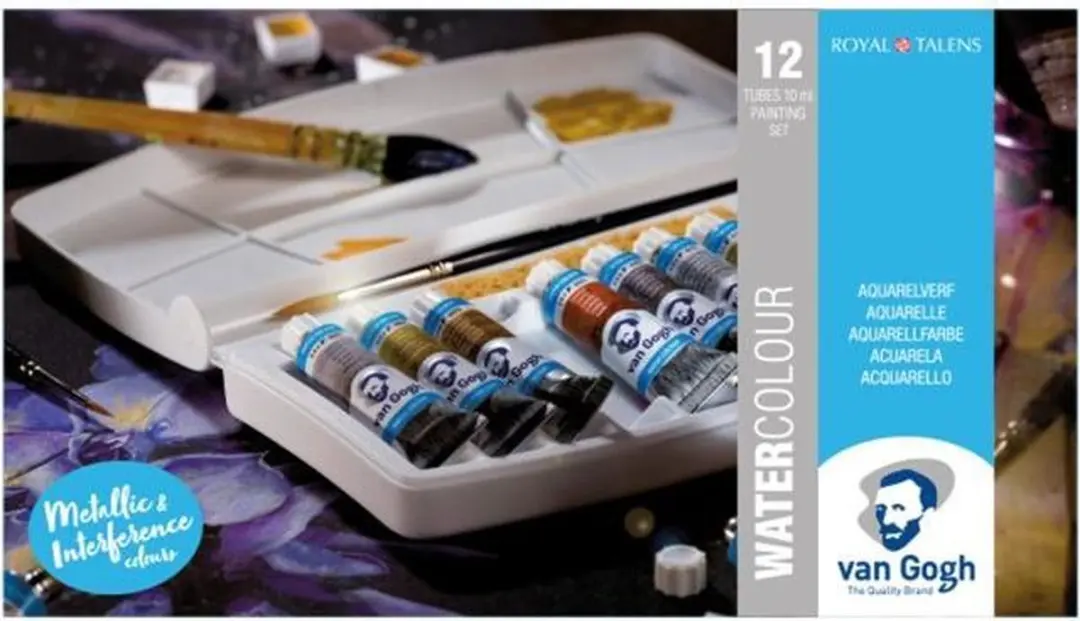 Van Gogh Aquarel 12 Tubes 10ml - Assorti