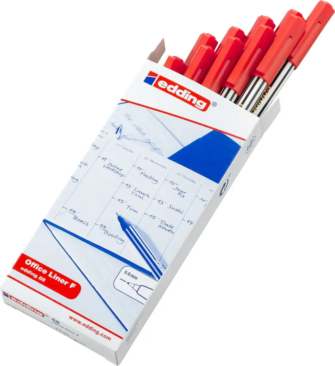 edding 88002 Fineliner 0,6mm