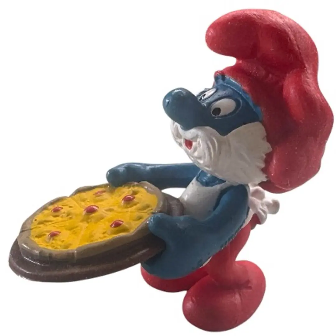 Schleich De Smurfen Pizzabakker Speelfiguur 6cm