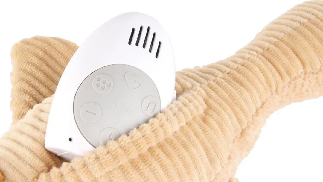 Flow Amsterdam Liva Hartslagknuffel - Bruin - Huilsensor & White Noise
