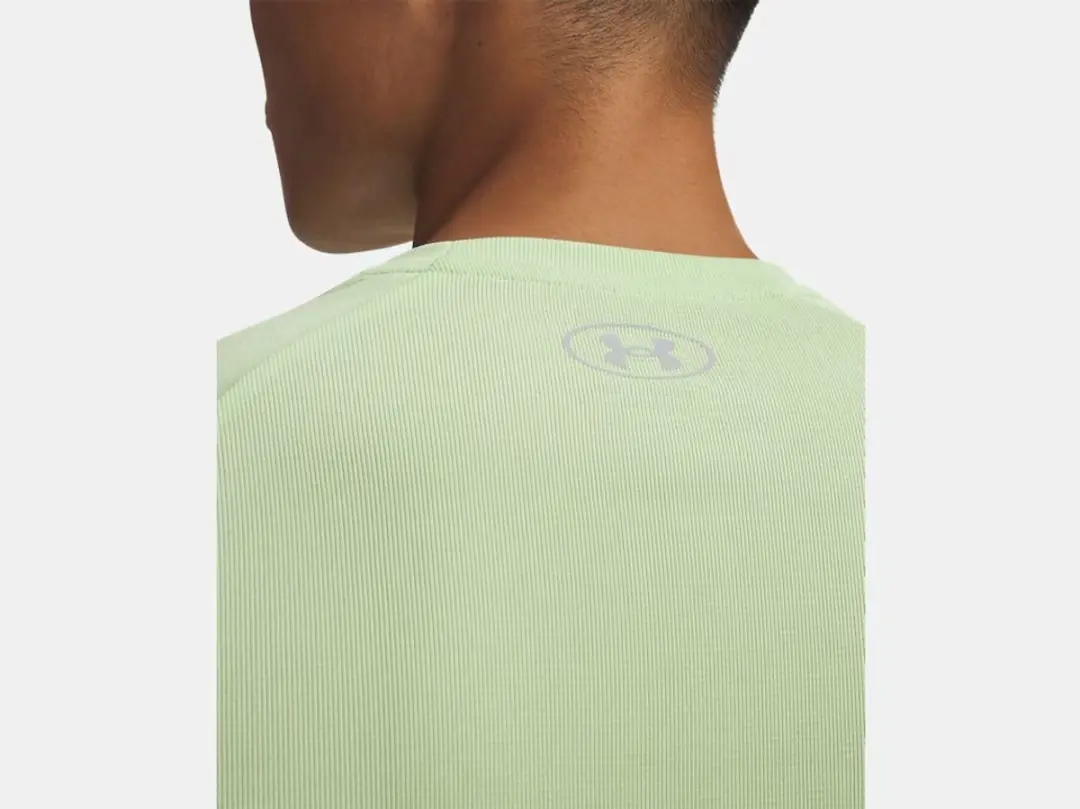 Under Armour Tech Textured SS Heren T-shirt - Groen