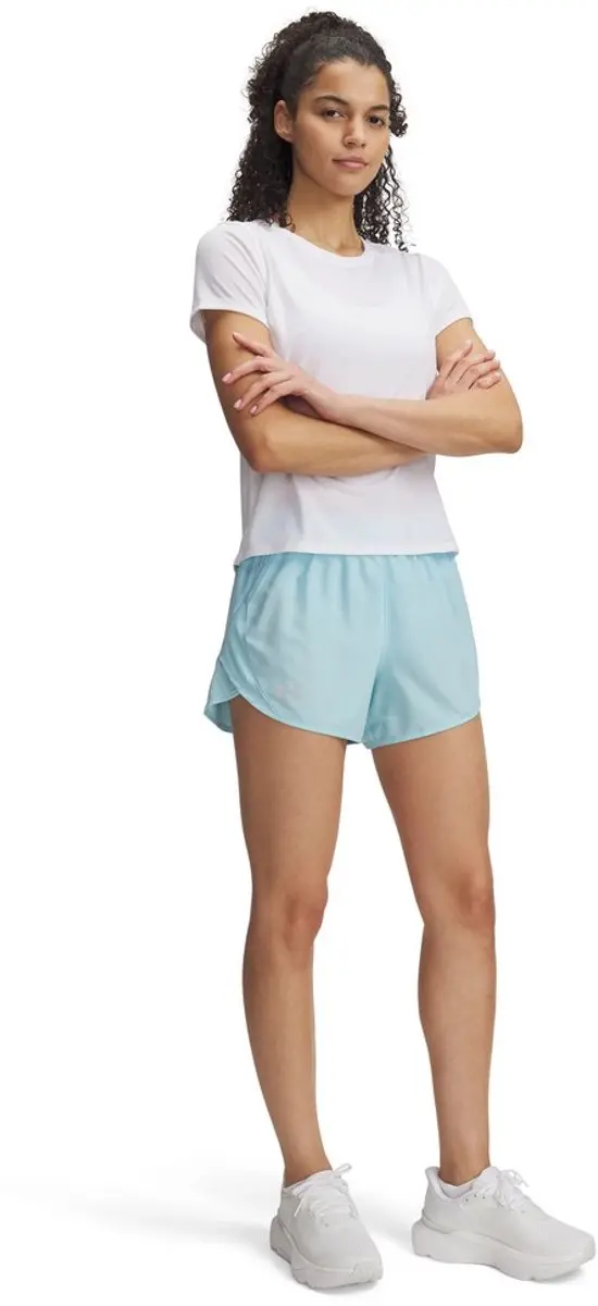 Under Armour UA Fly By 3 Shorts - XS - Blauw
