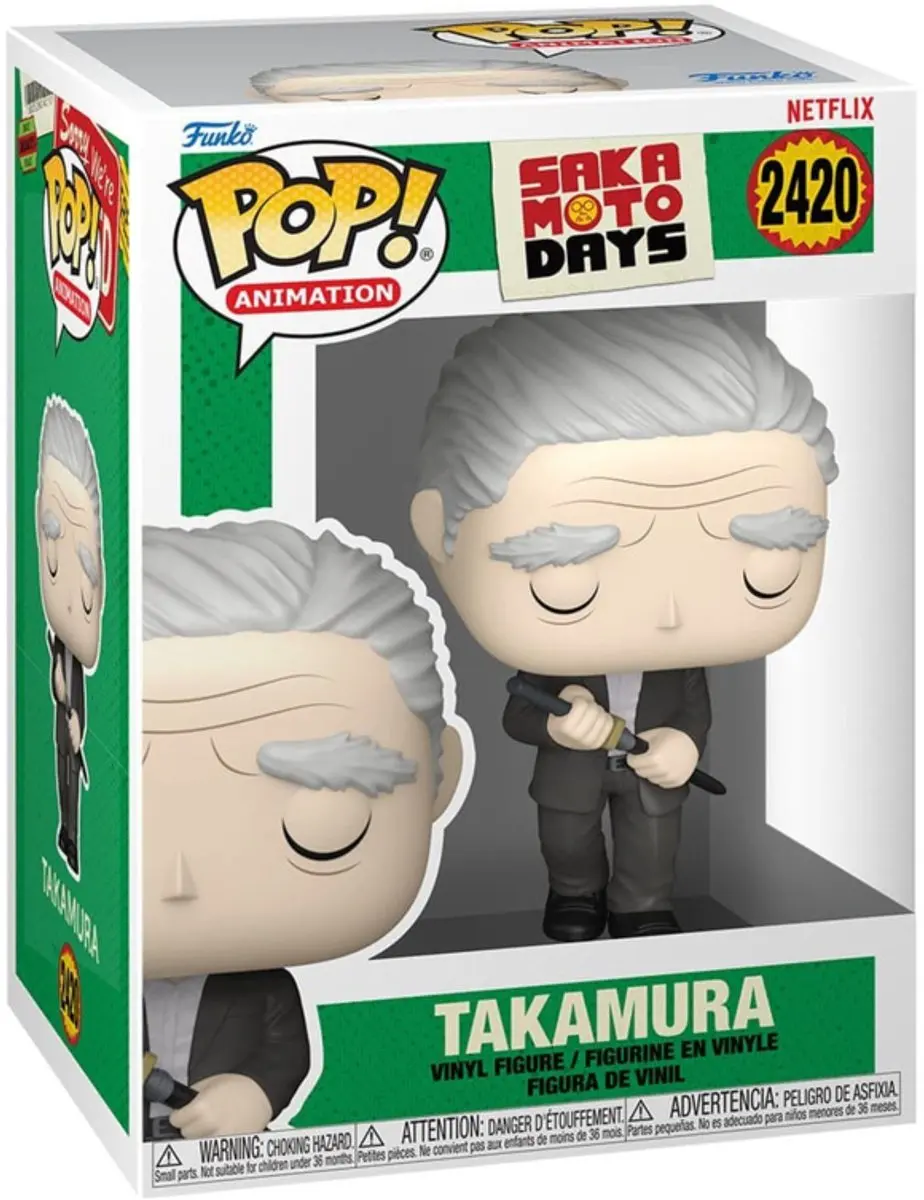 Funko POP! Sakamoto Days Takamura FK90653 - 9cm - Multicolor