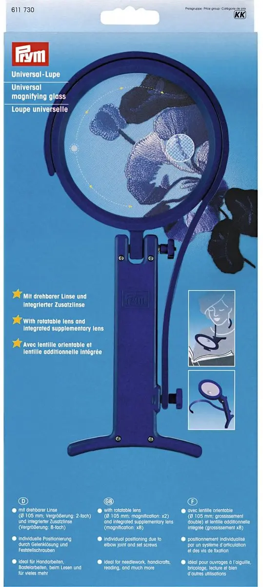 Prym Universele Loep - Blauw - afbeelding 6 van 6