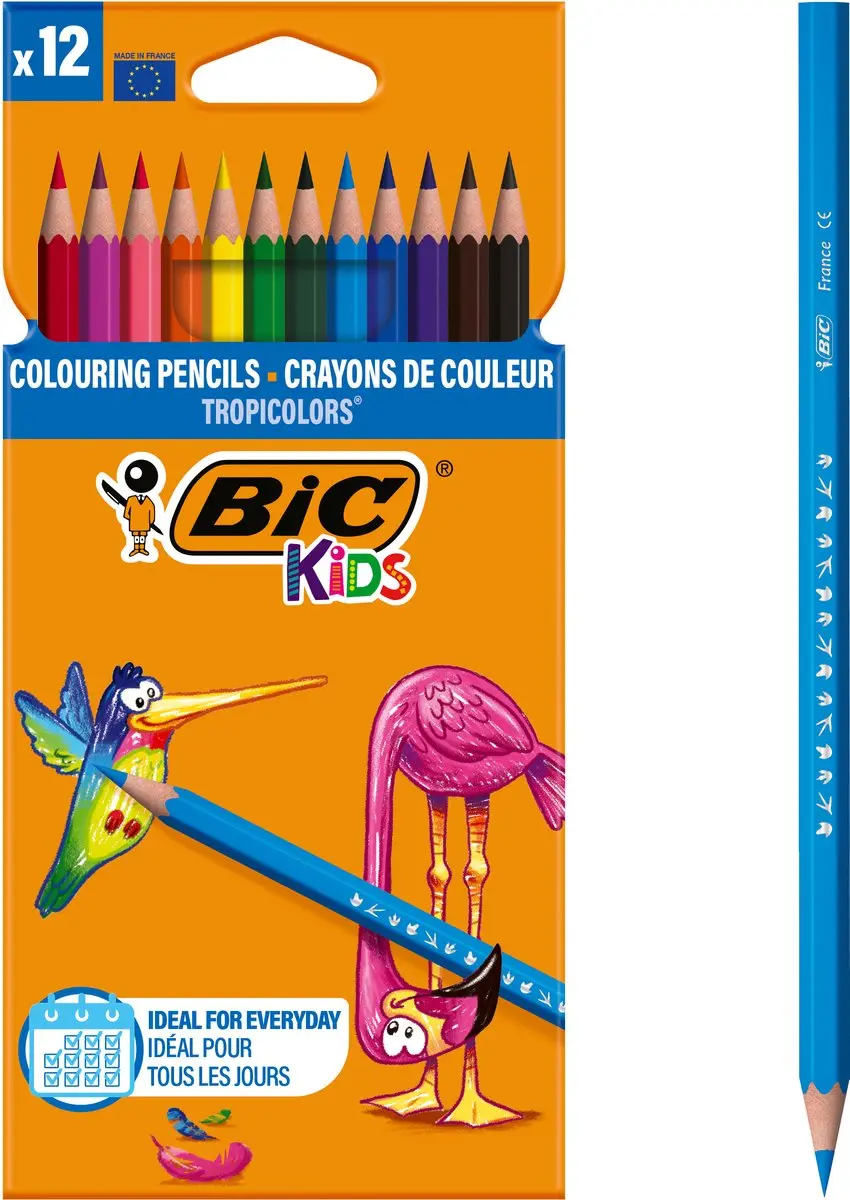 Bic Kids Tropicolors Brede Punt Kleurpotloden